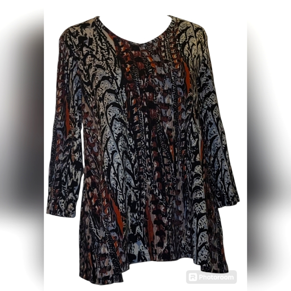 Prairie Cotton Women's print Top